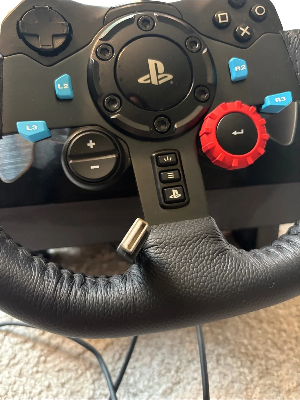 Logitech G29 Black Steering Wheel Controller